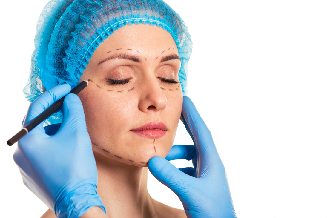 Preparation for facial surgery